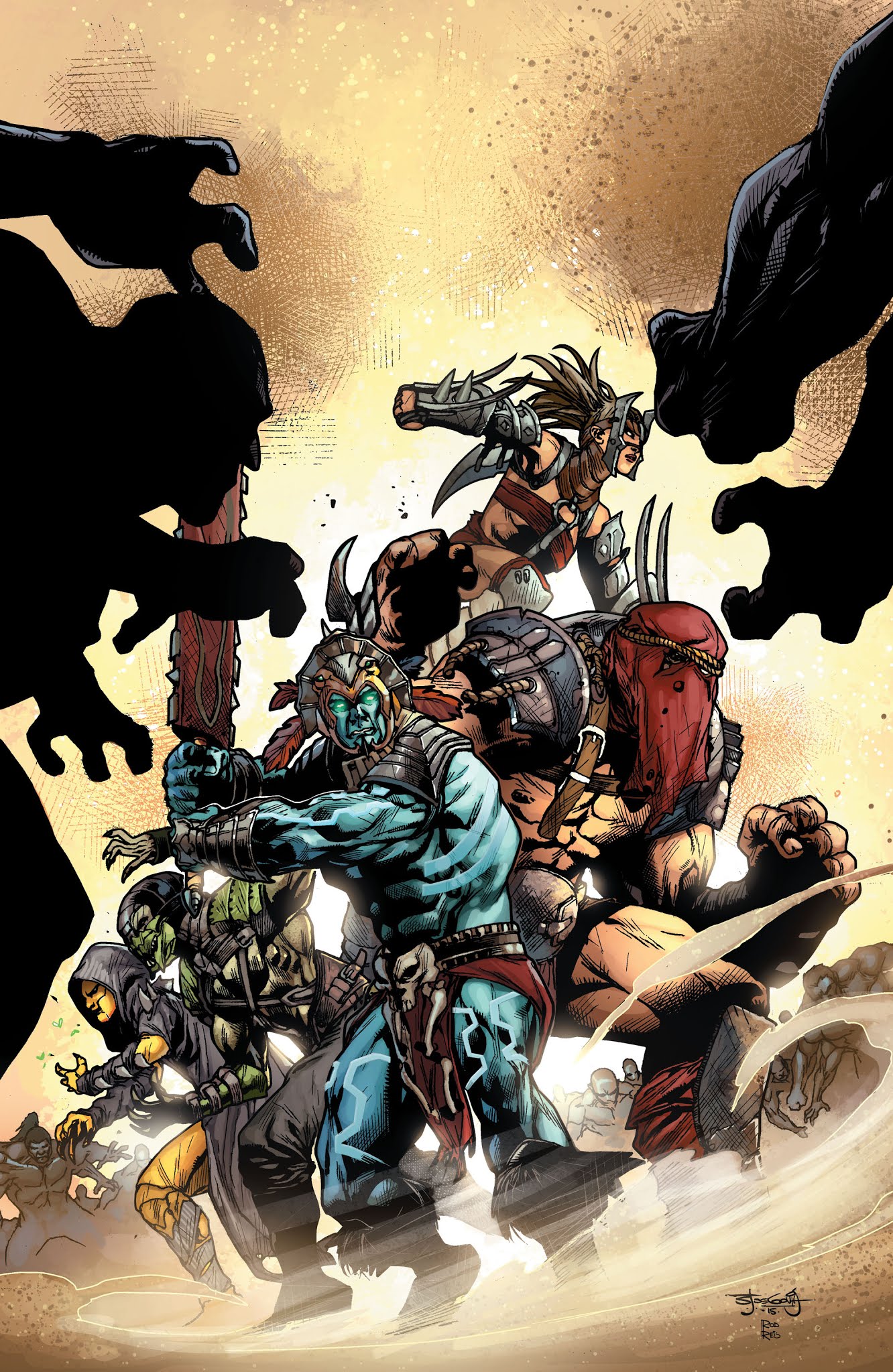 Read online Mortal Kombat X [I] comic -  Issue # _TPB 2 - 36