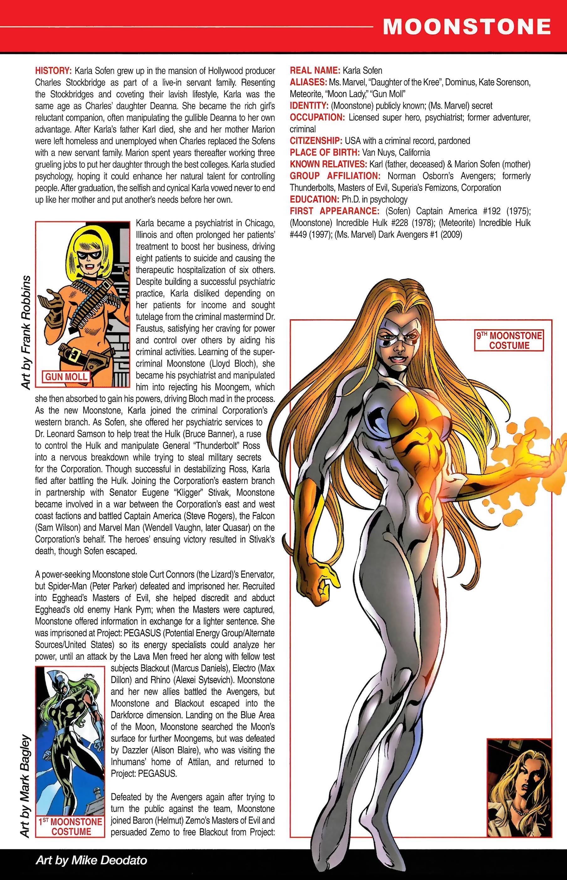 Read online Official Handbook of the Marvel Universe A to Z comic -  Issue # TPB 7 (Part 2) - 105
