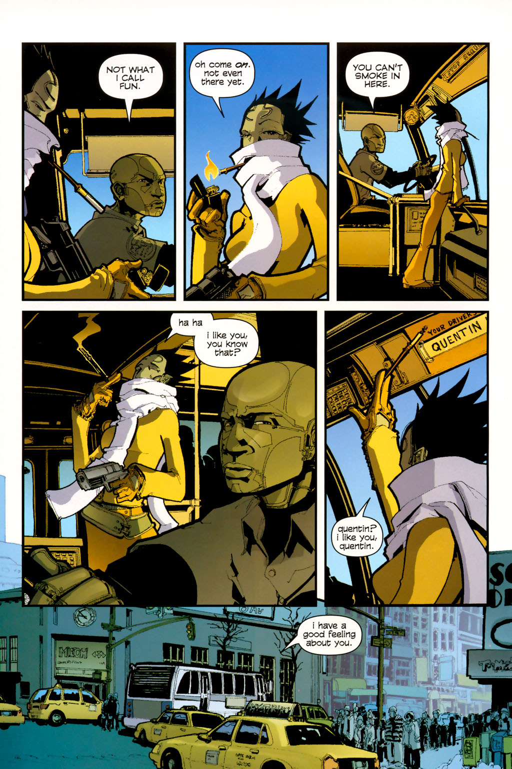 Read online NYC Mech: beta LOVE comic -  Issue #1 - 18