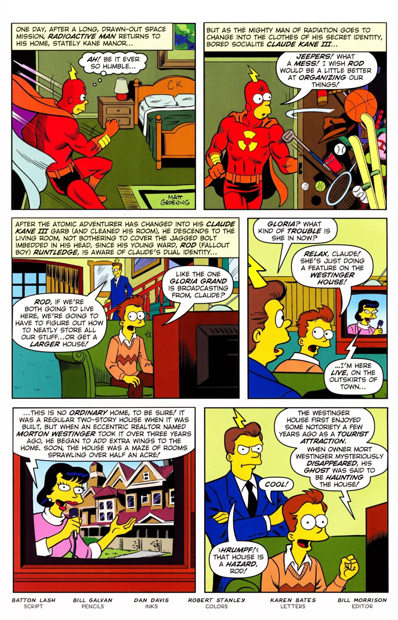 Read online Bongo Comics Presents Simpsons Super Spectacular comic -  Issue #7 - 22