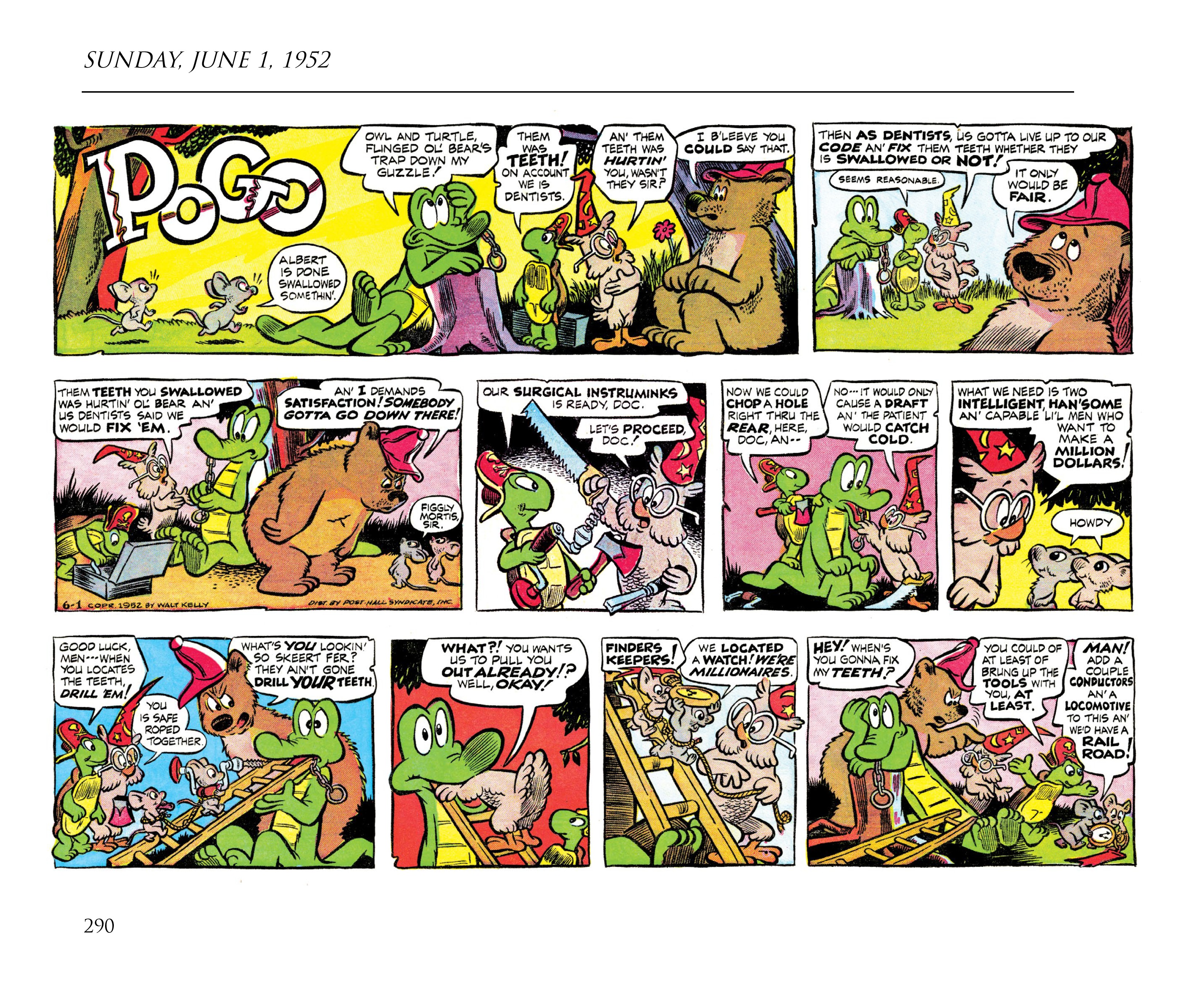 Read online Pogo by Walt Kelly: The Complete Syndicated Comic Strips comic -  Issue # TPB 2 (Part 4) - 8