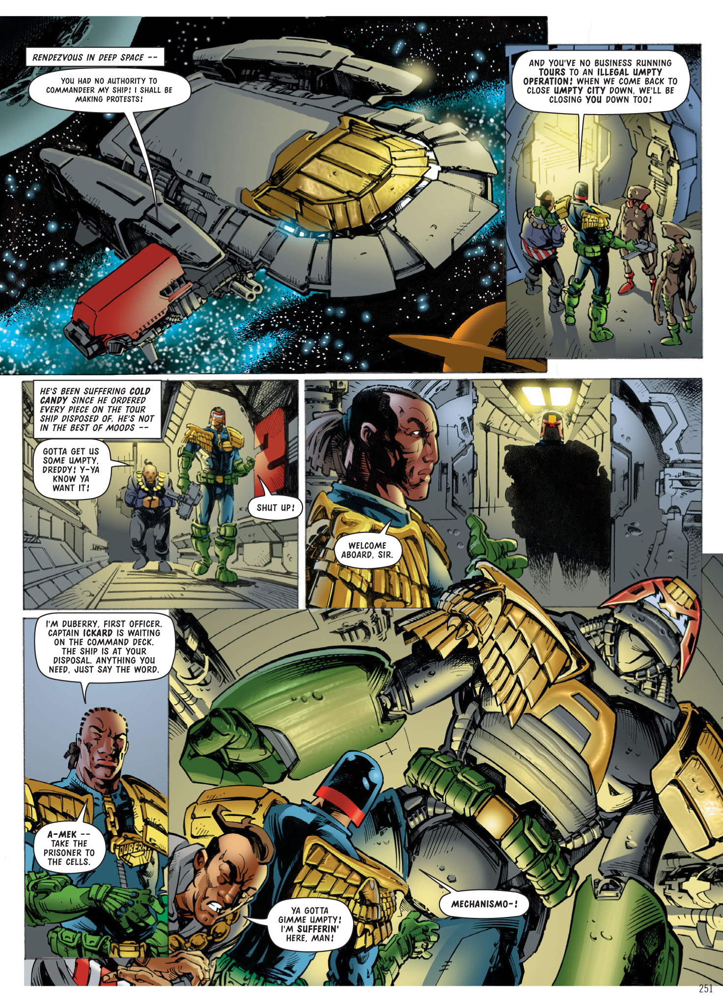 Read online Judge Dredd: The Complete Case Files comic -  Issue # TPB 31 - 252