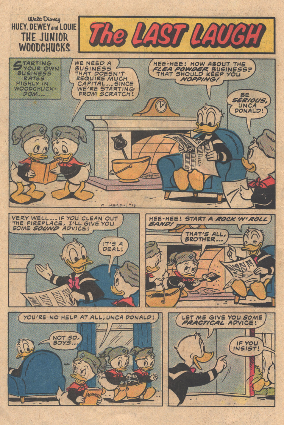 Read online Huey, Dewey, and Louie Junior Woodchucks comic -  Issue #73 - 14