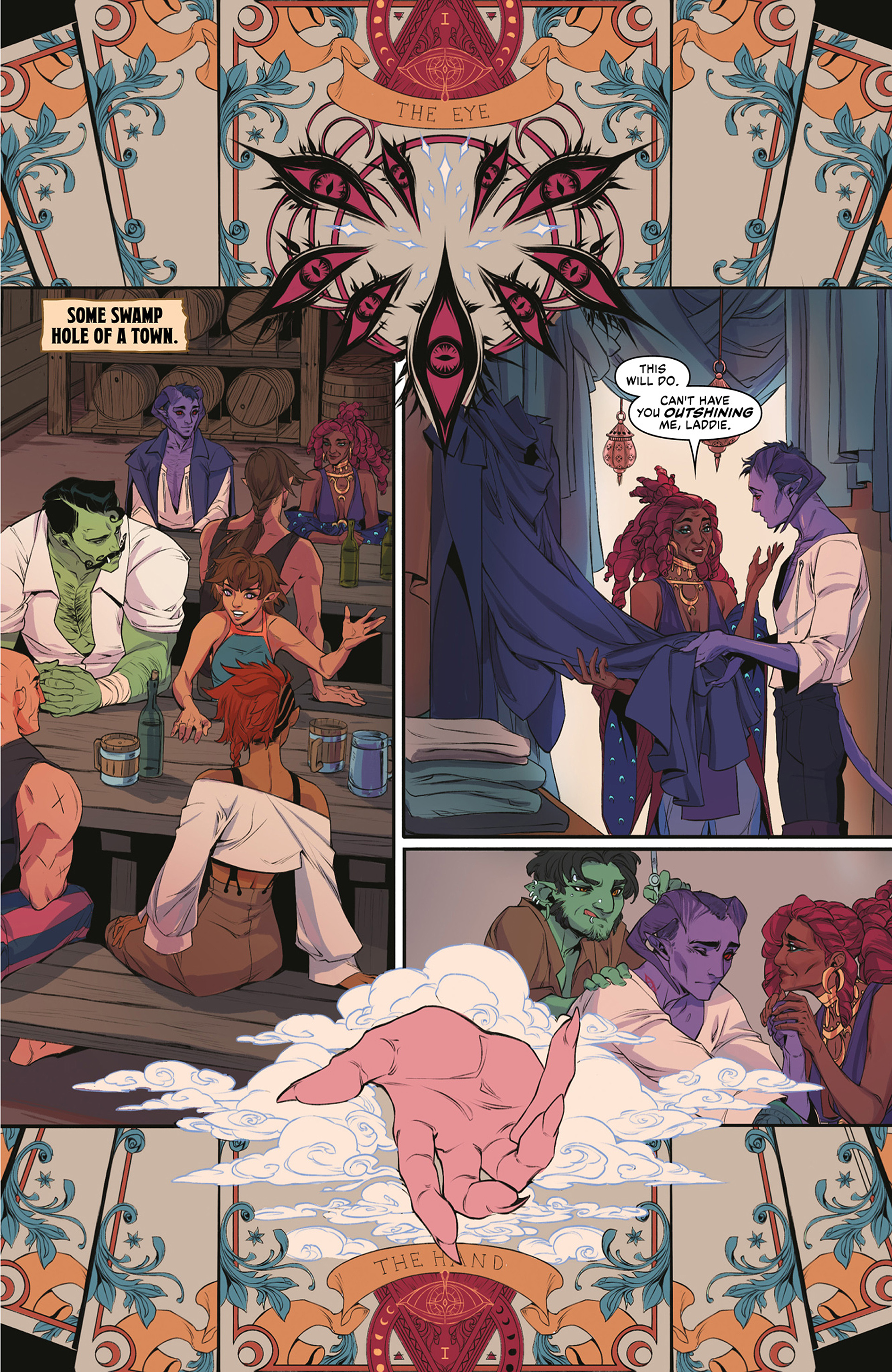 Read online Critical Role: The Mighty Nein Origins - Mollymauk Tealeaf comic -  Issue # Full - 17