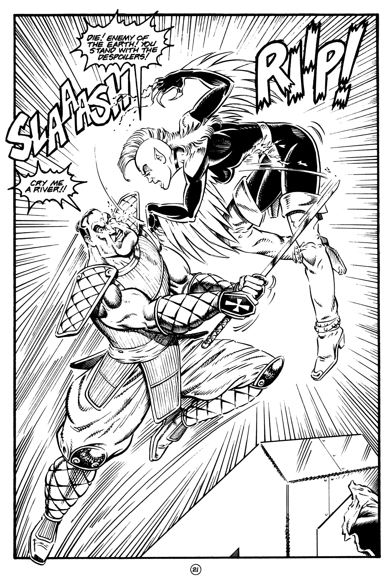 Read online Paul the Samurai (1992) comic -  Issue #4 - 23