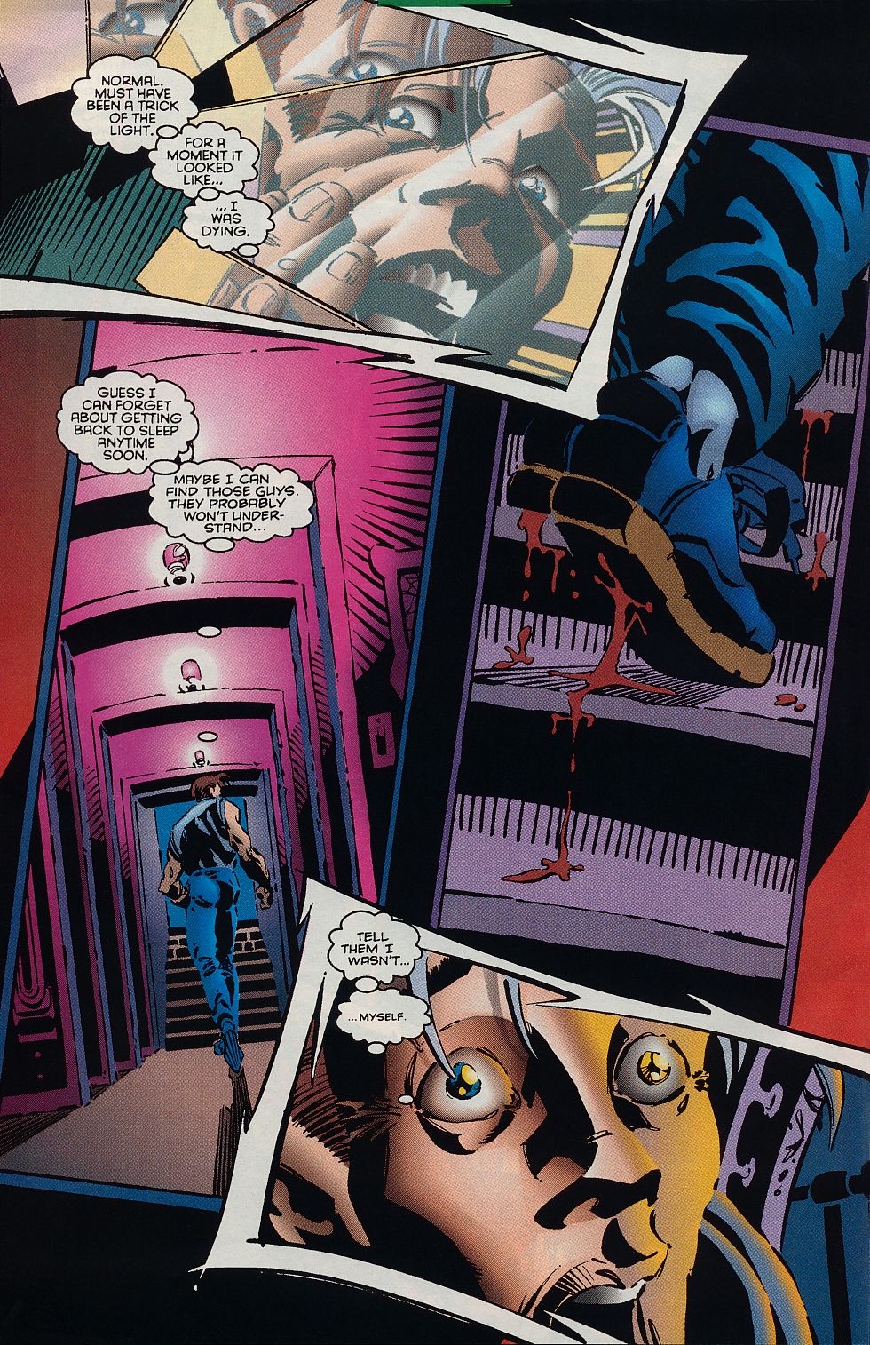 Read online X-Man comic -  Issue #8 - 12