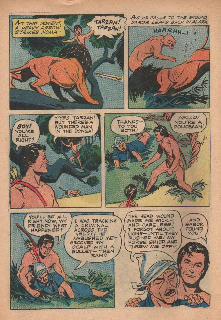 Read online Tarzan (1948) comic -  Issue #86 - 24