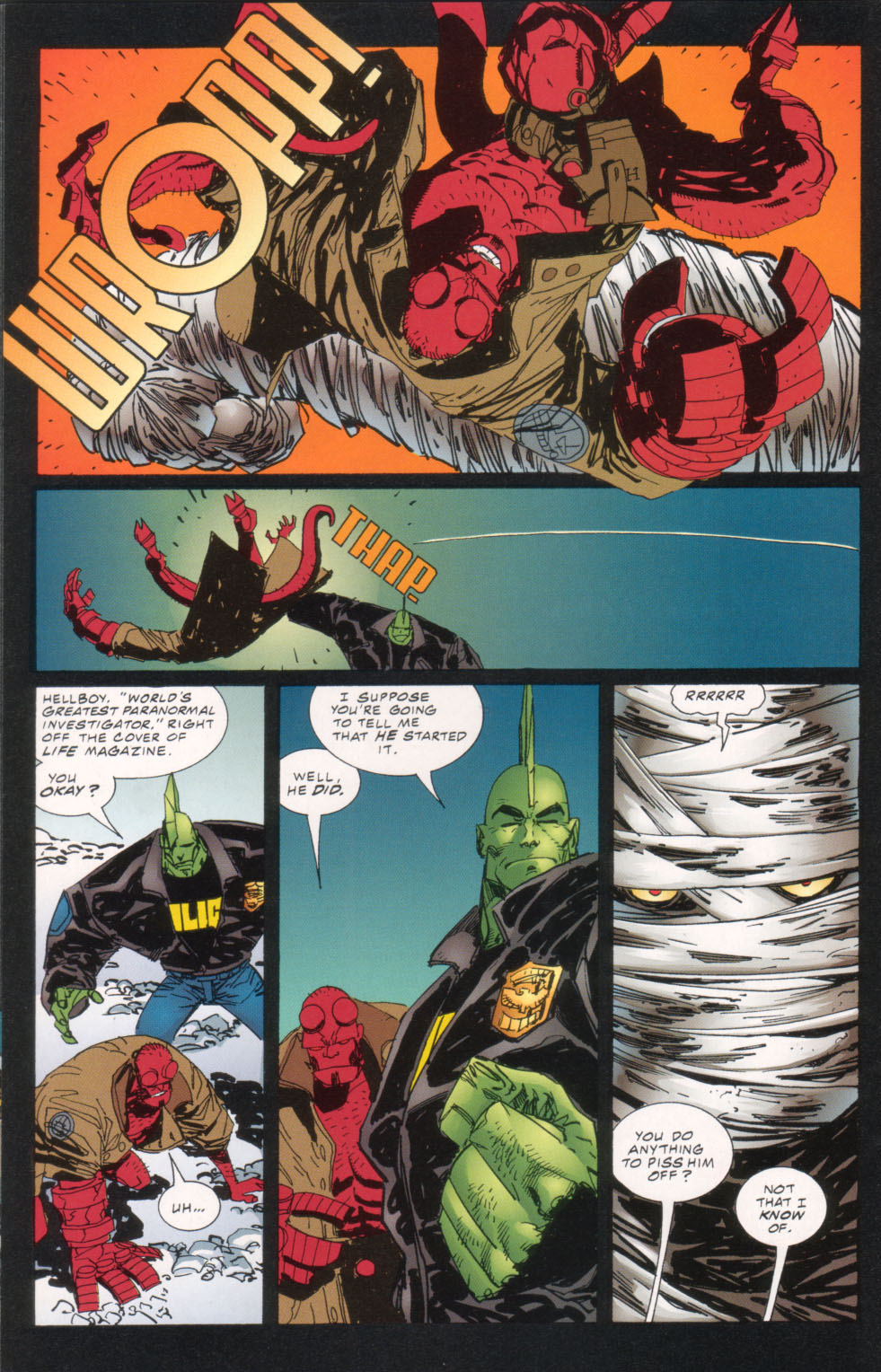 Read online The Savage Dragon (1993) comic -  Issue #34 - 16