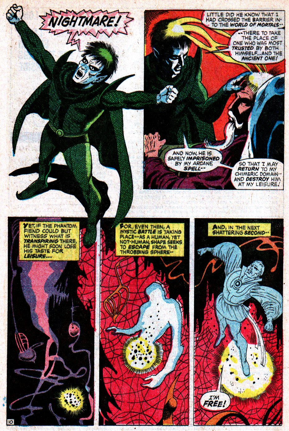 Read online Marvel Masterworks: Doctor Strange comic -  Issue # TPB 3 - 35