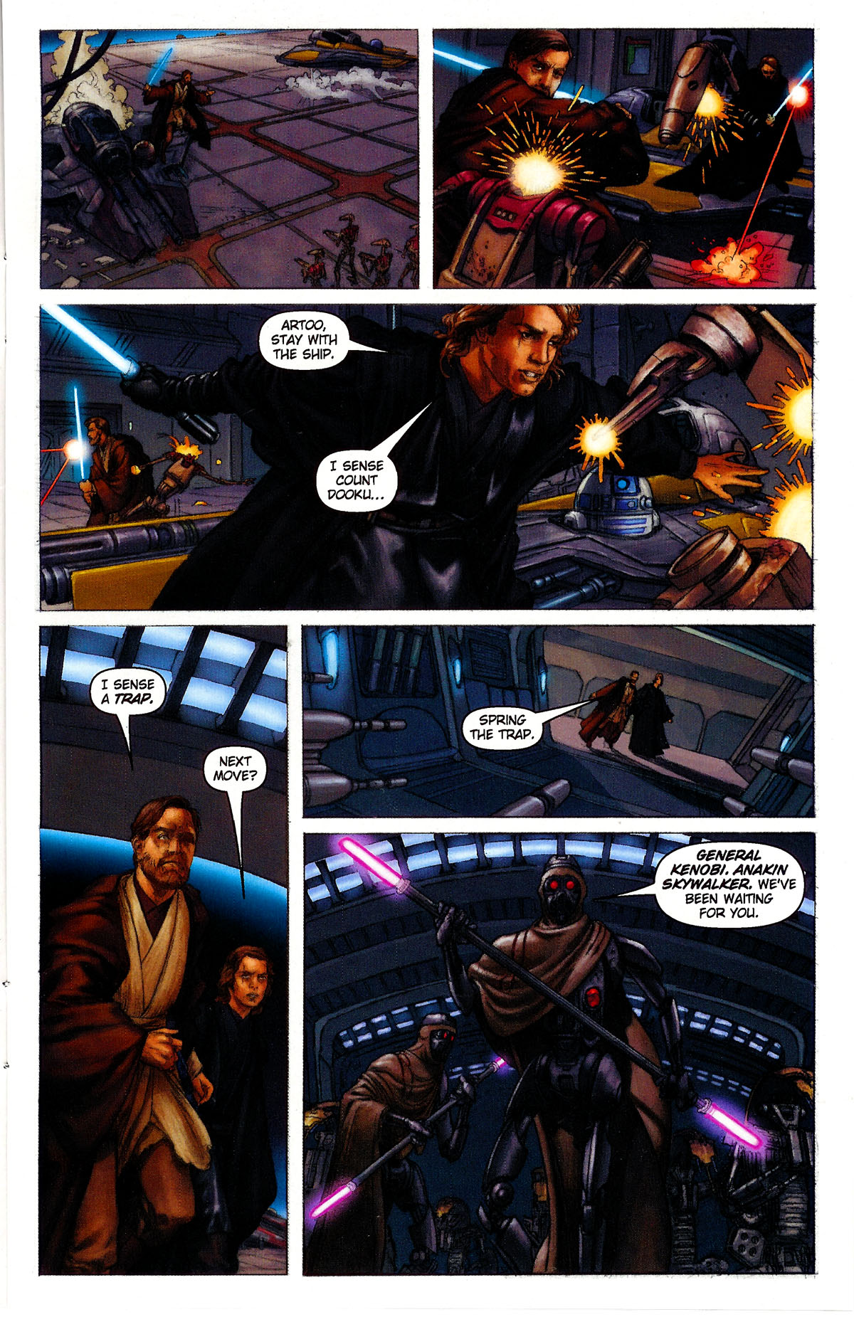 Read online Star Wars: Episode III - Revenge Of The Sith comic -  Issue #1 - 7