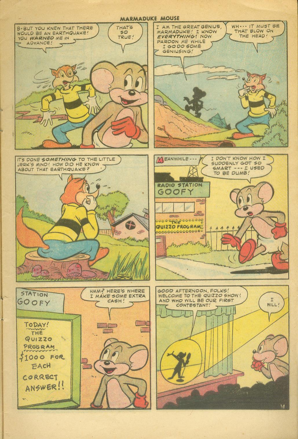 Read online Marmaduke Mouse comic -  Issue #64 - 5