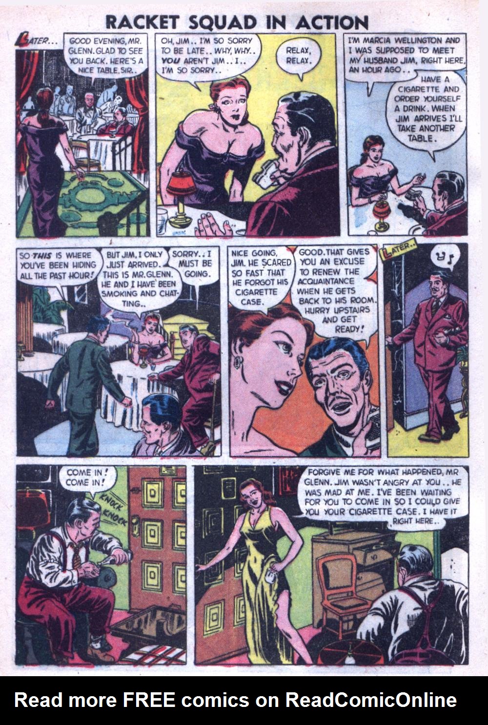 Read online Racket Squad in Action comic -  Issue #1 - 4