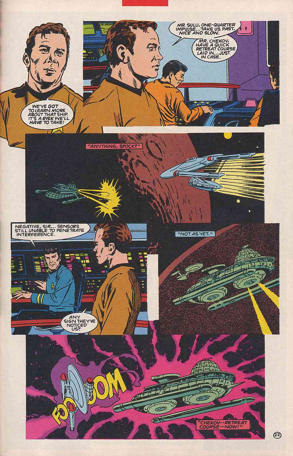 Read online Star Trek (1989) comic -  Issue #58 - 23