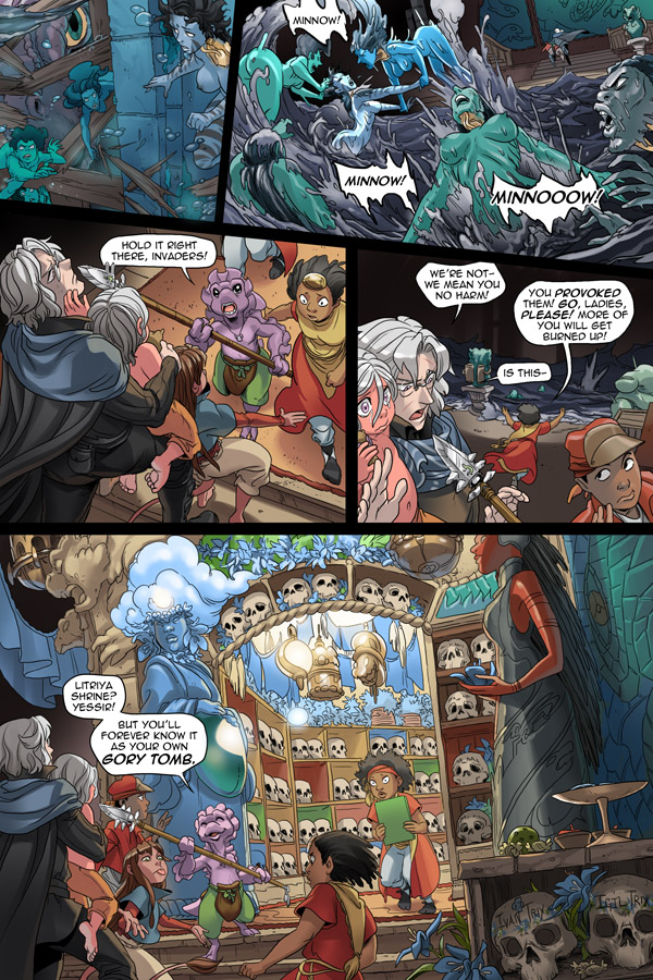 Read online Unsounded comic -  Issue #12 - 101