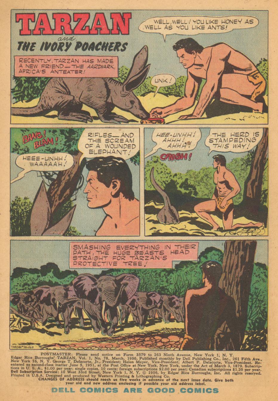 Read online Tarzan (1948) comic -  Issue #78 - 3