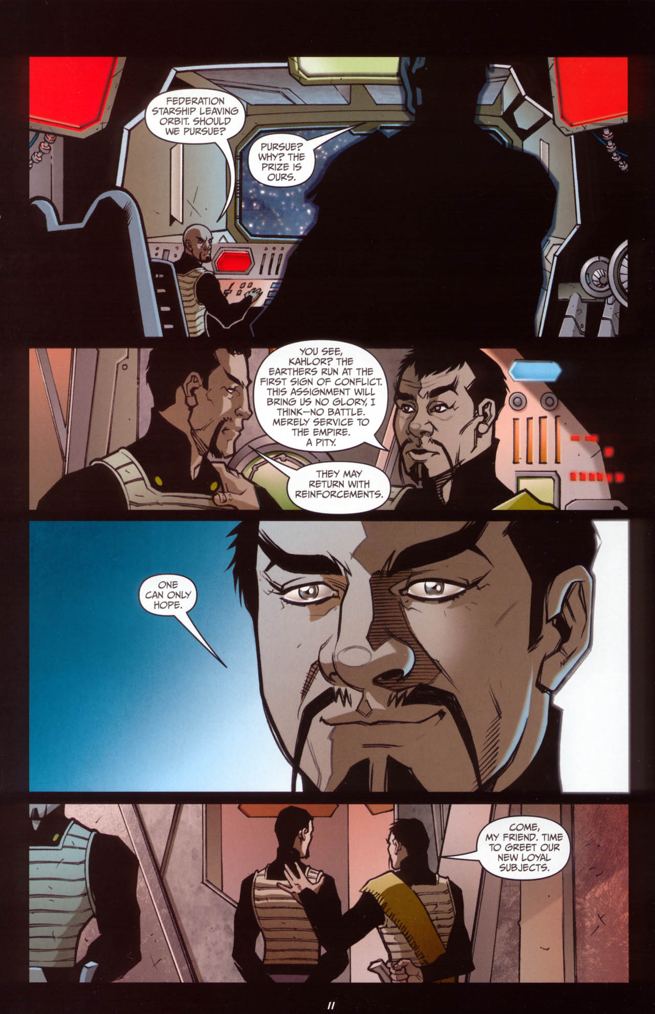 Read online Star Trek: Klingons: Blood Will Tell comic -  Issue #1 - 13