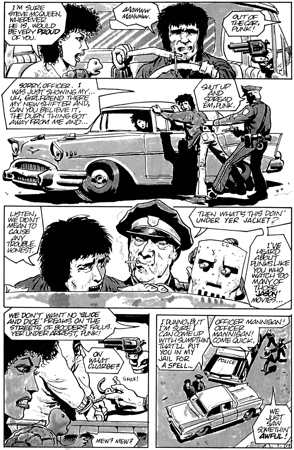 Read online Teenage Mutant Ninja Turtles (1984) comic -  Issue #25 - 16