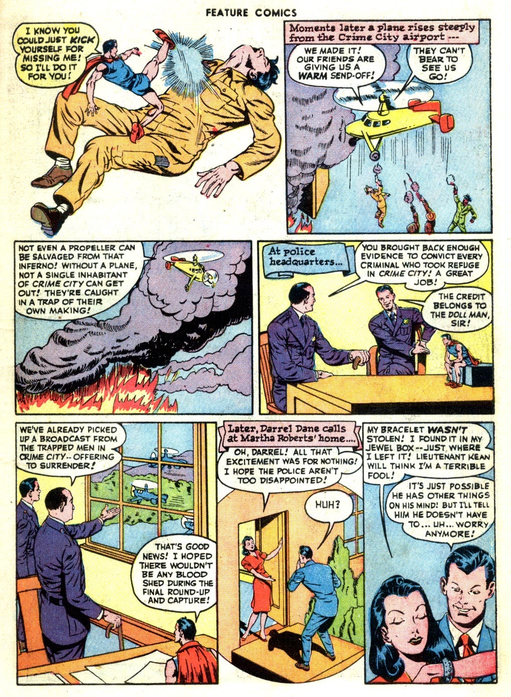 Read online Feature Comics comic -  Issue #100 - 15