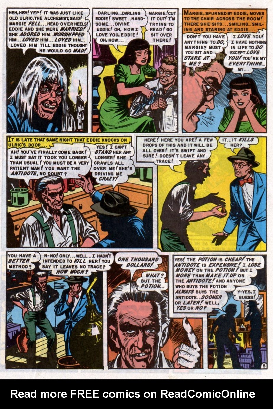 Read online Tales From The Crypt (1950) comic -  Issue #25 - 26