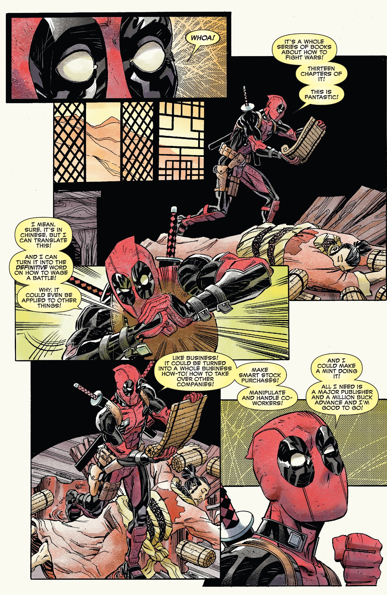 Read online Deadpool's Art of War comic -  Issue #1 - 6