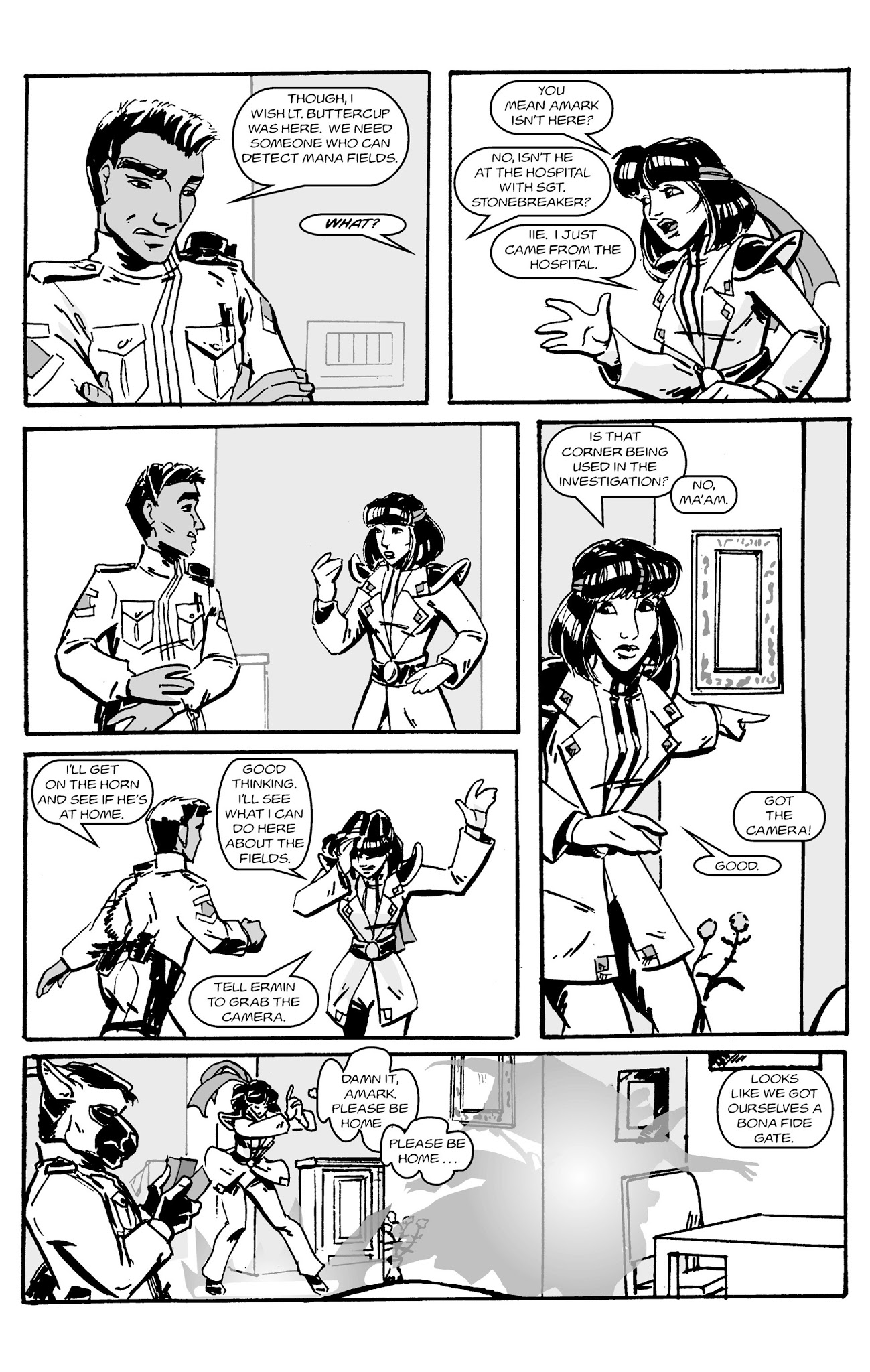 Read online Bureau of Mana Investigation comic -  Issue #3 - 24