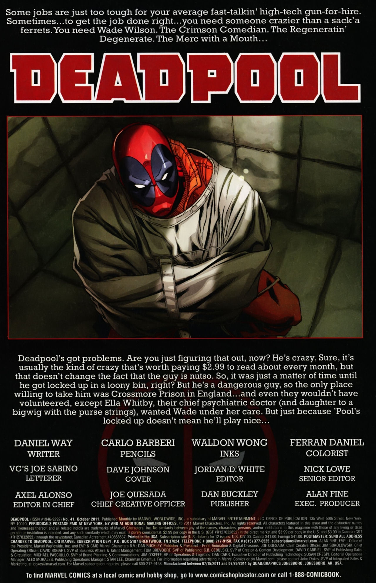 Read online Deadpool (2008) comic -  Issue #41 - 2