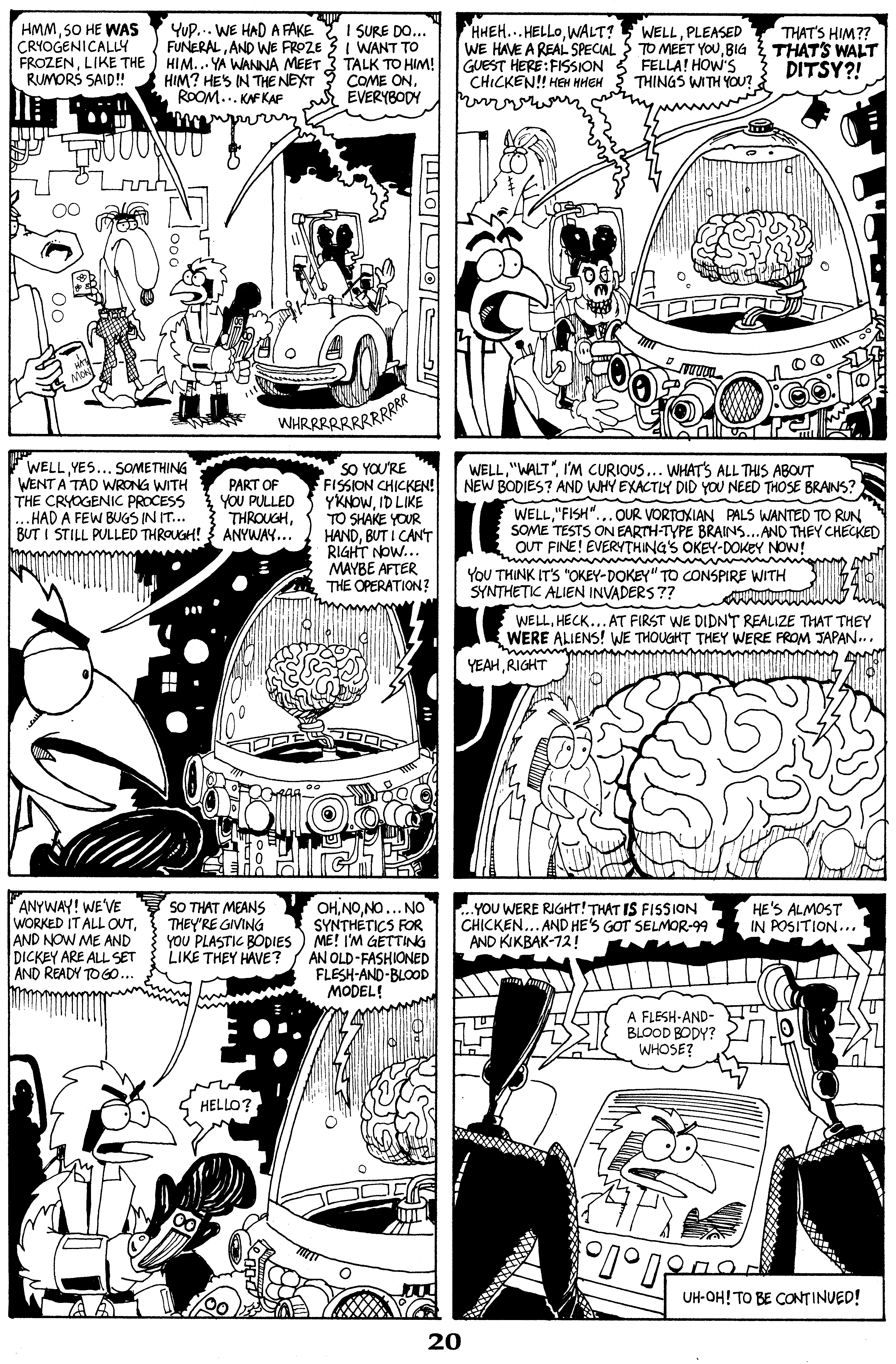 Read online Critters comic -  Issue #28 - 22