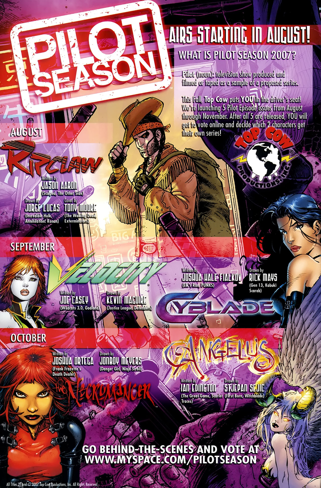 Read online Pilot Season 2007 comic -  Issue # Issue Velocity - 2