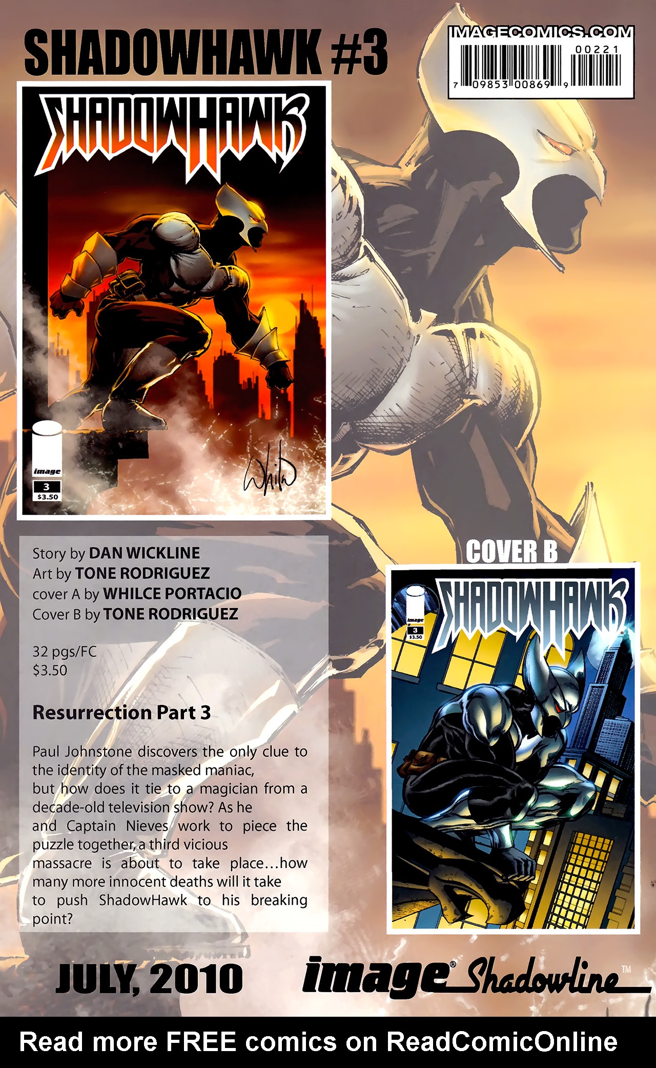 Read online ShadowHawk (2010) comic -  Issue #2 - 29