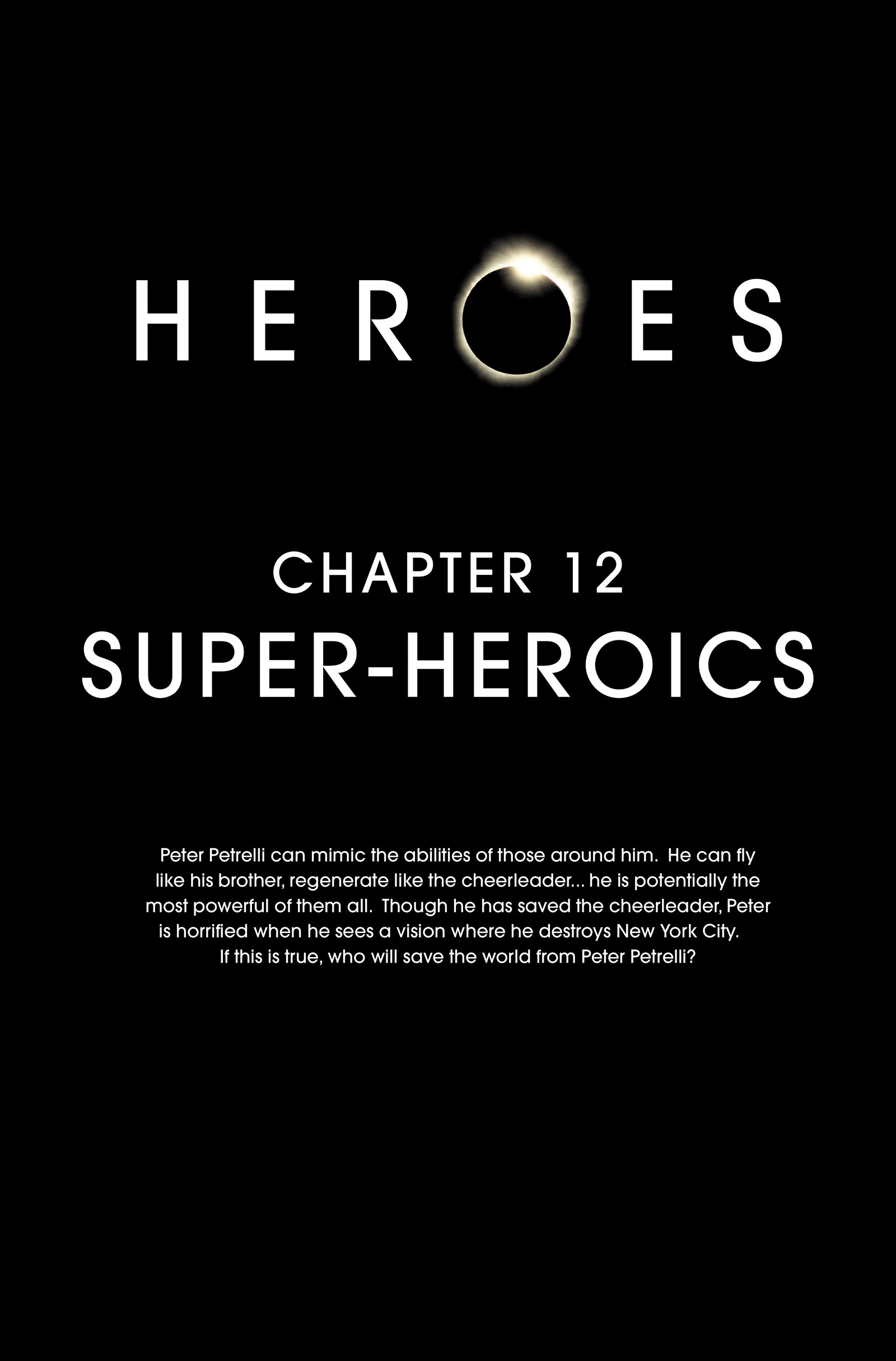 Read online Heroes comic -  Issue #12 - 1