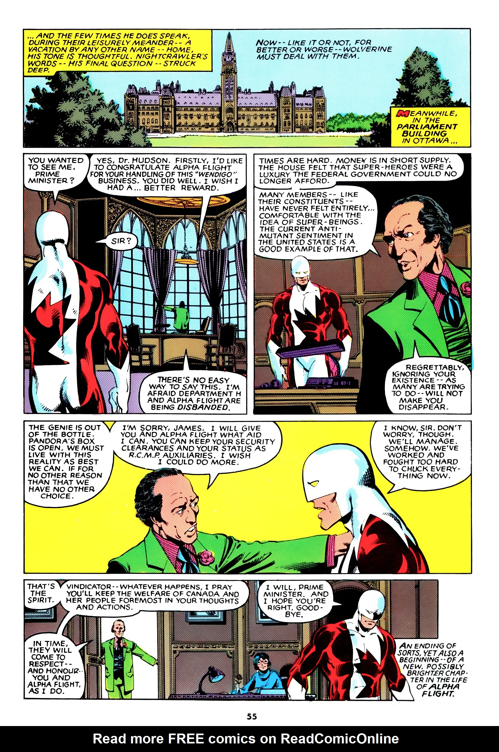 Read online X-Men Annual UK comic -  Issue #1992 - 52