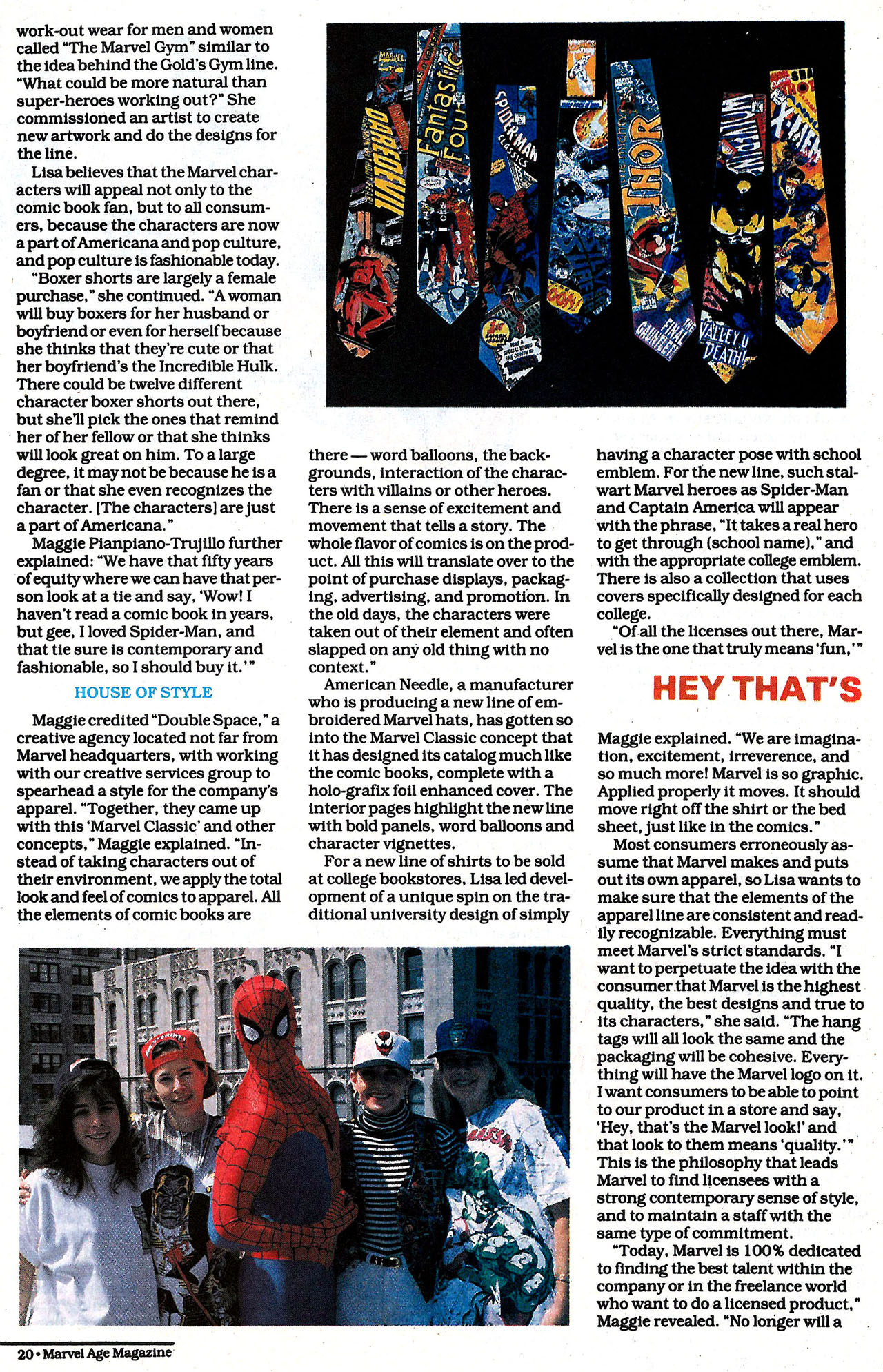 Read online Marvel Age comic -  Issue #128 - 19