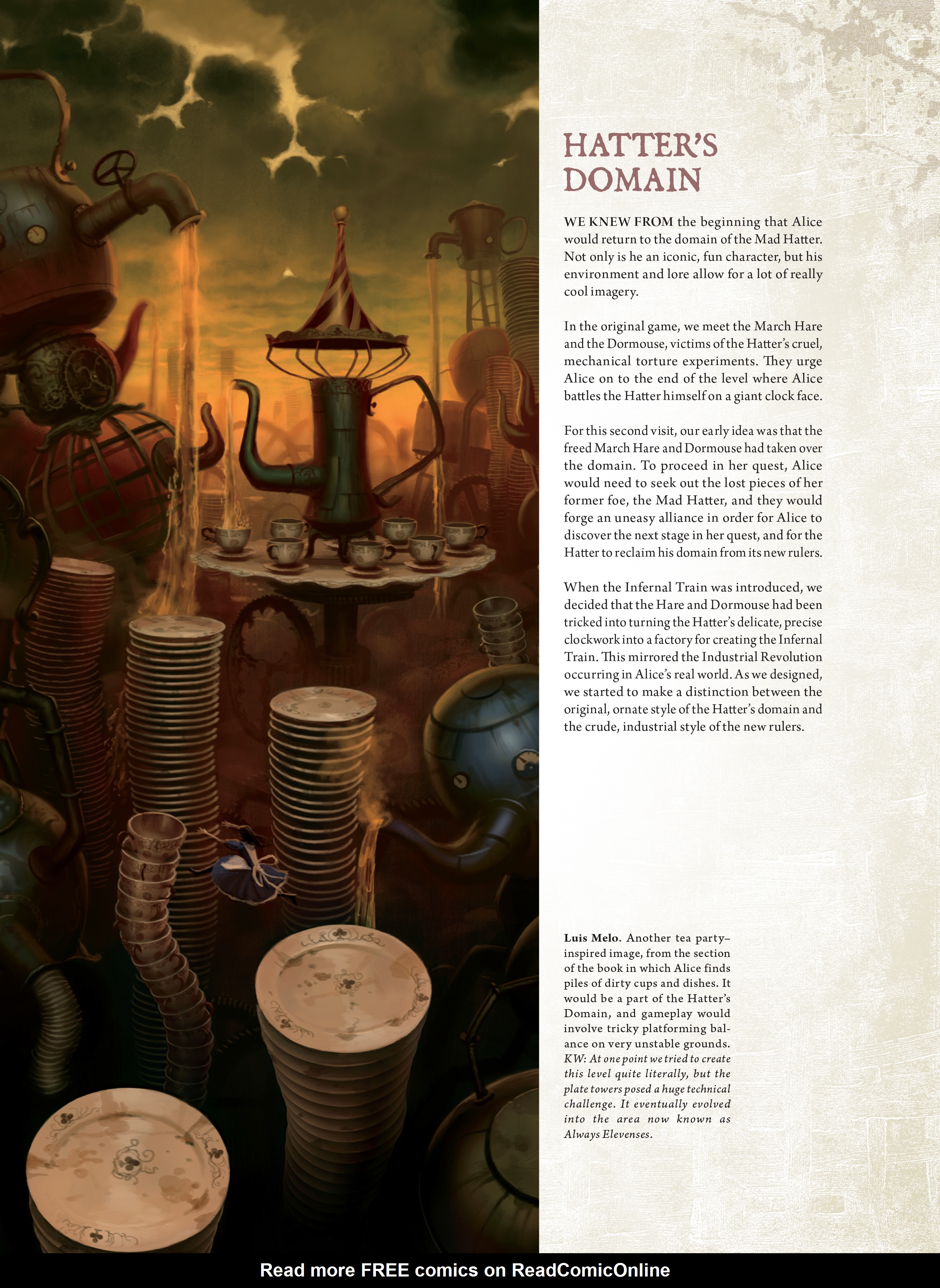 Read online The Art of Alice: Madness Returns comic -  Issue # TPB (Part 1) - 71