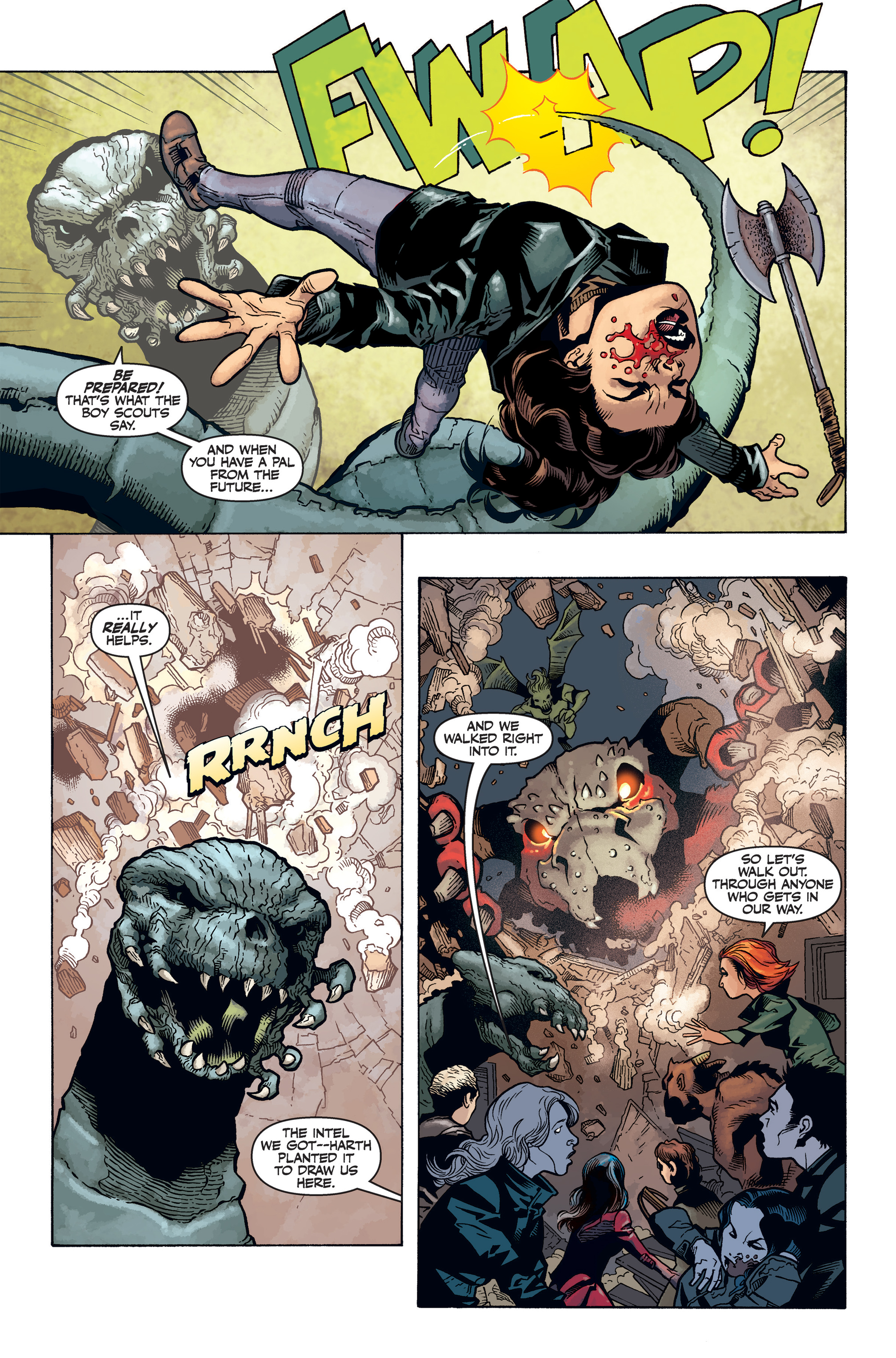 Read online Buffy the Vampire Slayer Season 12 comic -  Issue # _Library Edition (Part 2) - 22