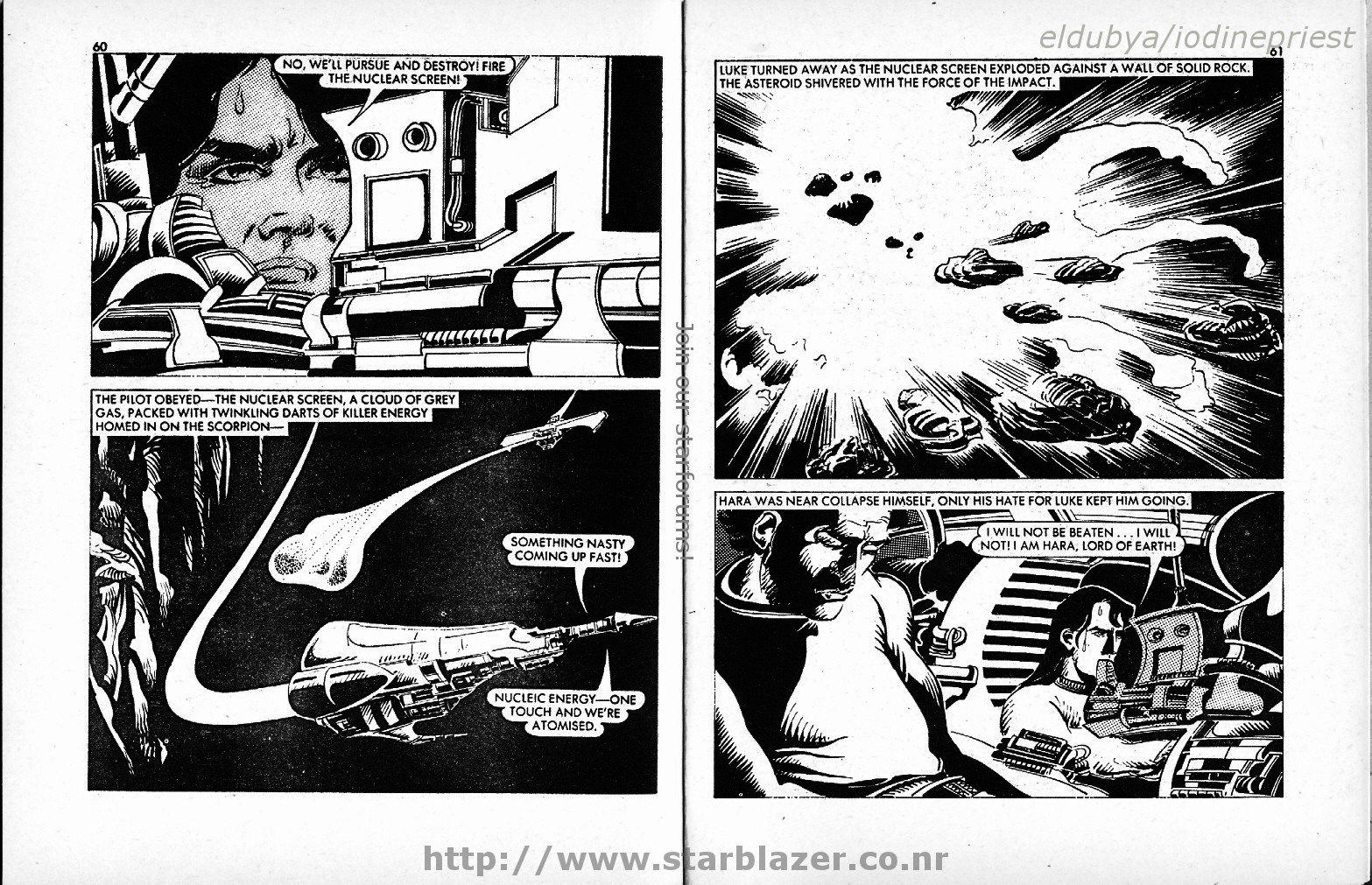 Read online Starblazer comic -  Issue #133 - 32