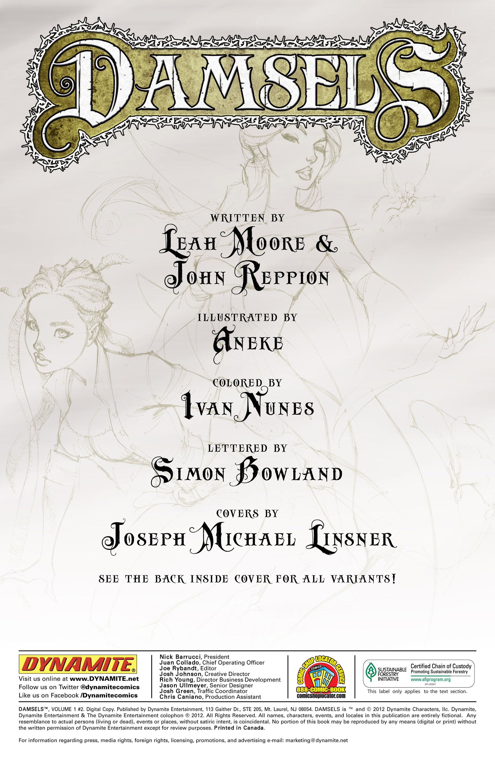 Read online Damsels comic -  Issue #2 - 2