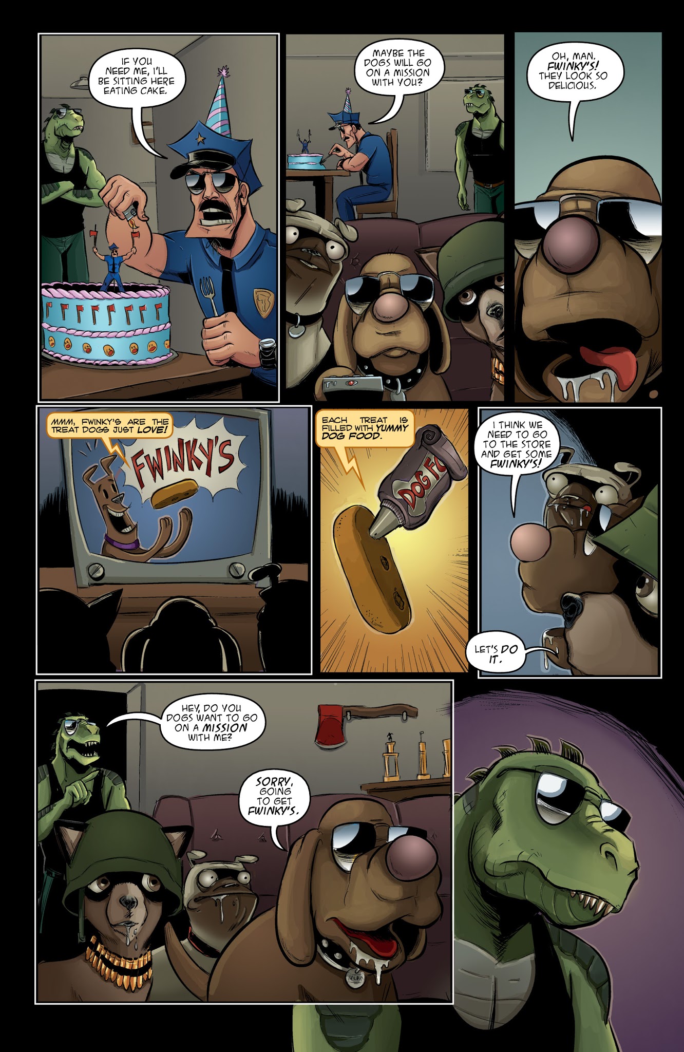 Read online Axe Cop comic -  Issue # TPB 5 - 30