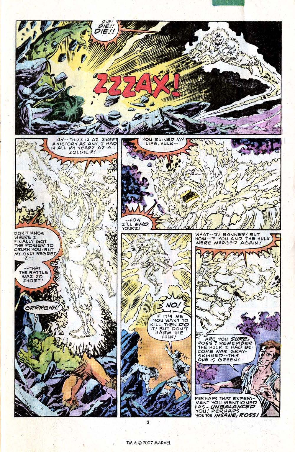 Read online The Incredible Hulk (1968) comic -  Issue #327 - 5