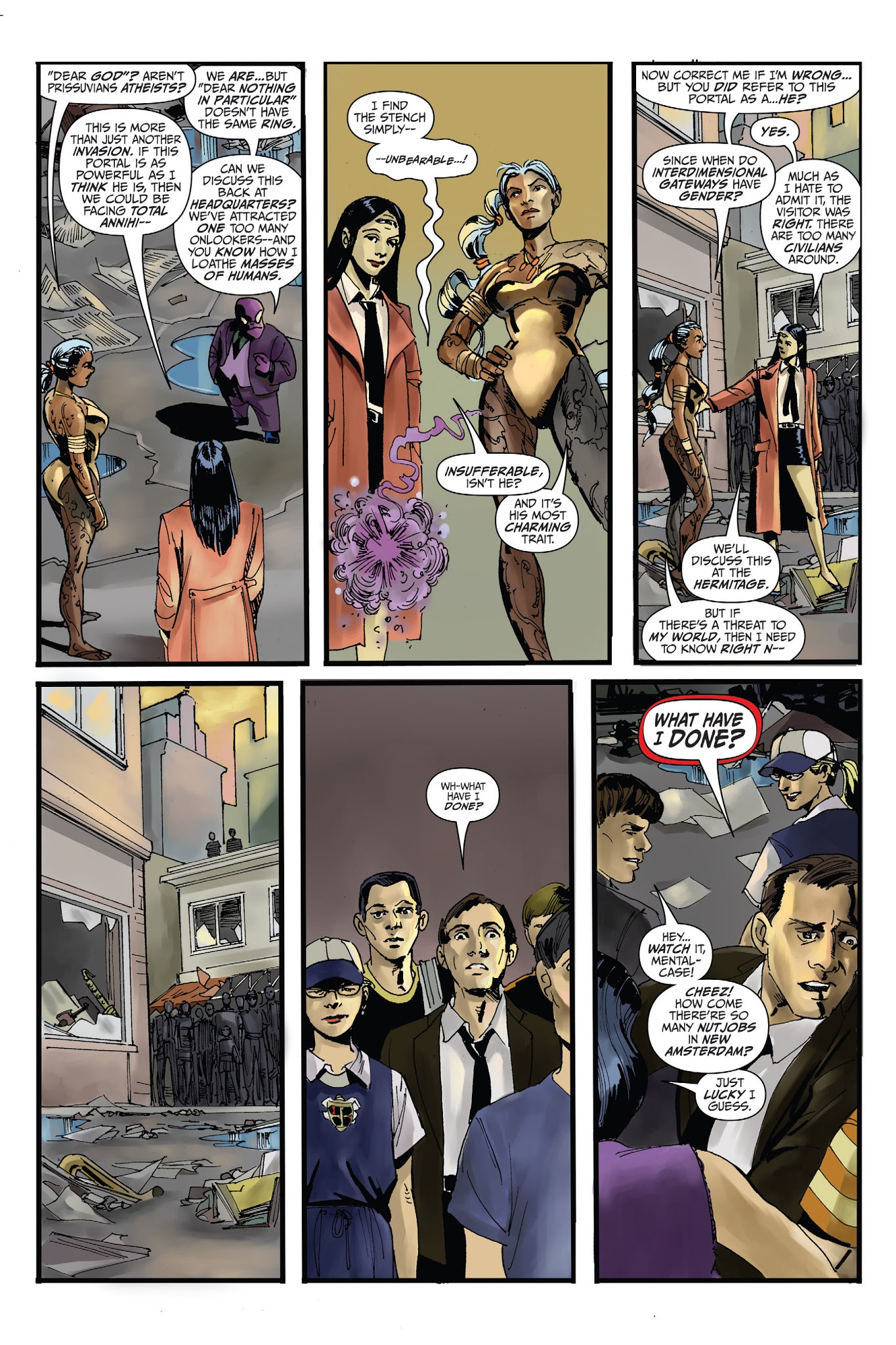 Read online Planetary Brigade comic -  Issue # TPB - 11