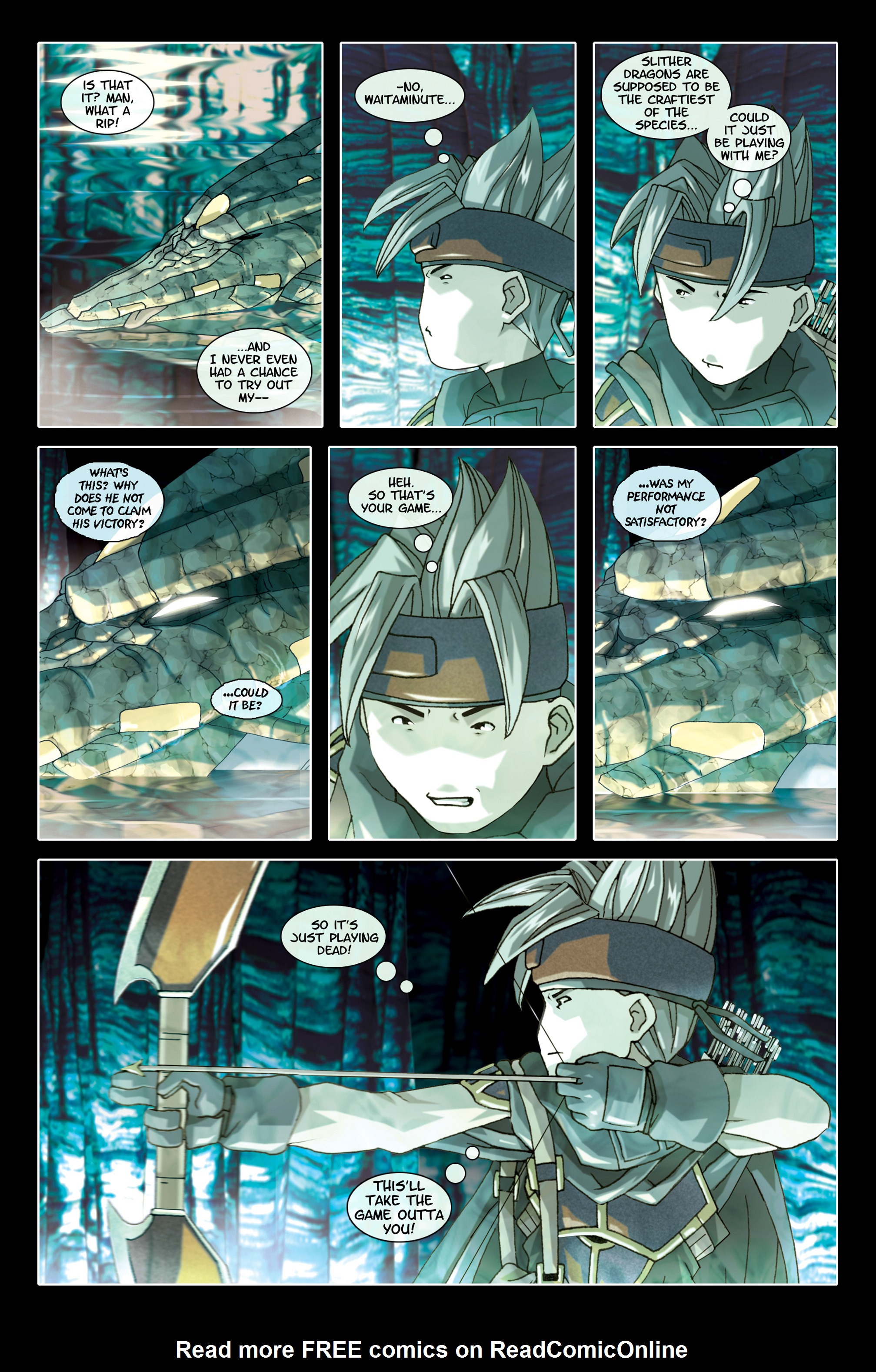Read online Feather comic -  Issue #3 - 9