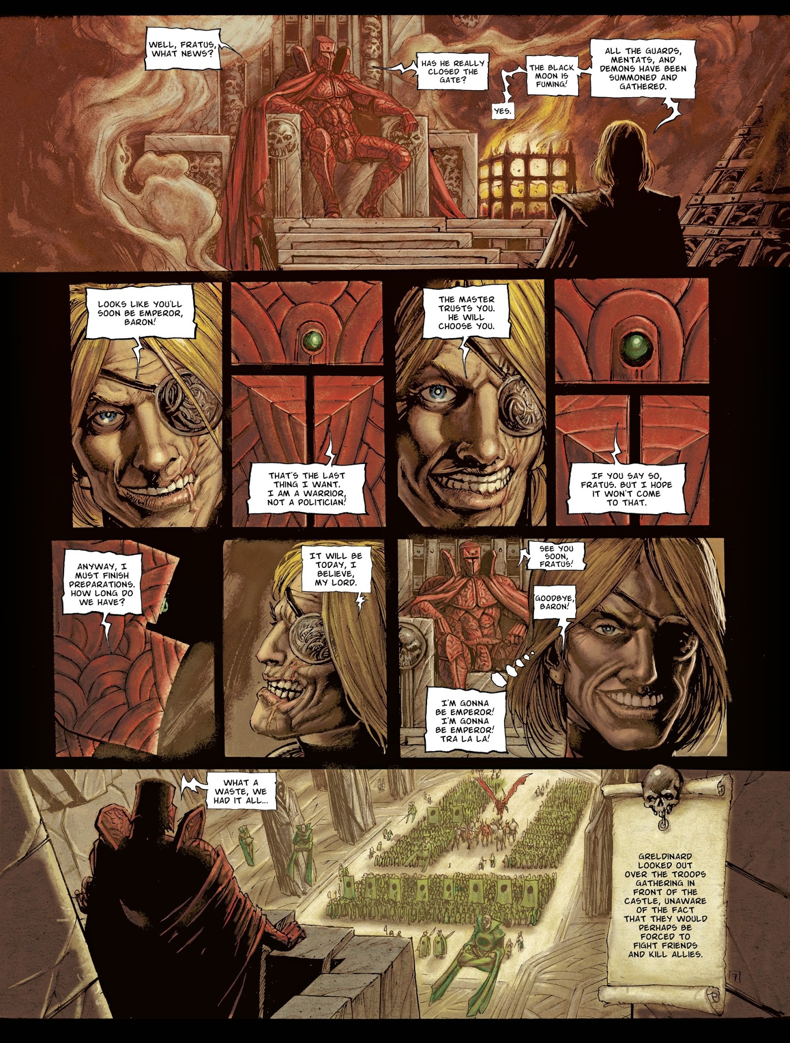 Read online The Black Moon Chronicles comic -  Issue #13 - 12