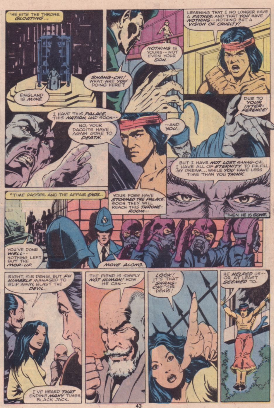 Read online What If? (1977) comic -  Issue #16 - Shang Chi Master of Kung Fu fought on The side of Fu Manchu - 33