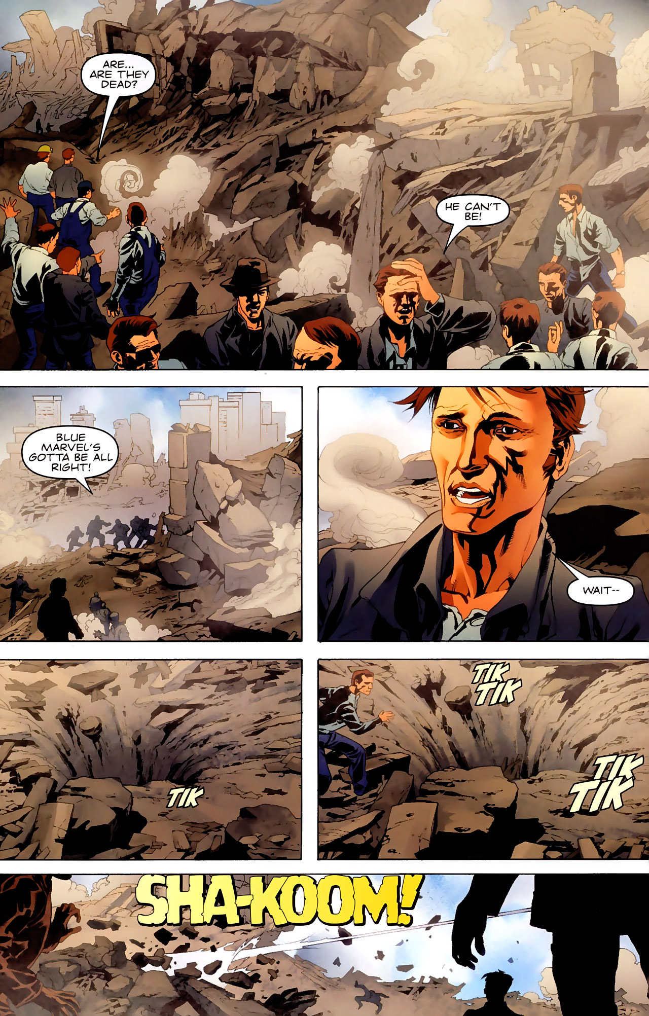 Read online Adam: Legend of the Blue Marvel comic -  Issue #1 - 13