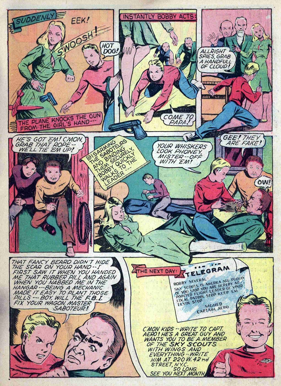 Captain Aero Comics issue 2 - Page 37