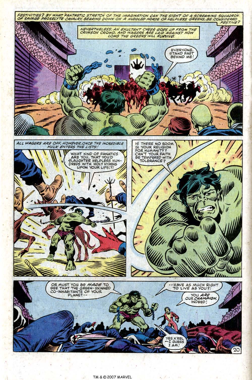 Read online The Incredible Hulk Annual comic -  Issue #12 - 26