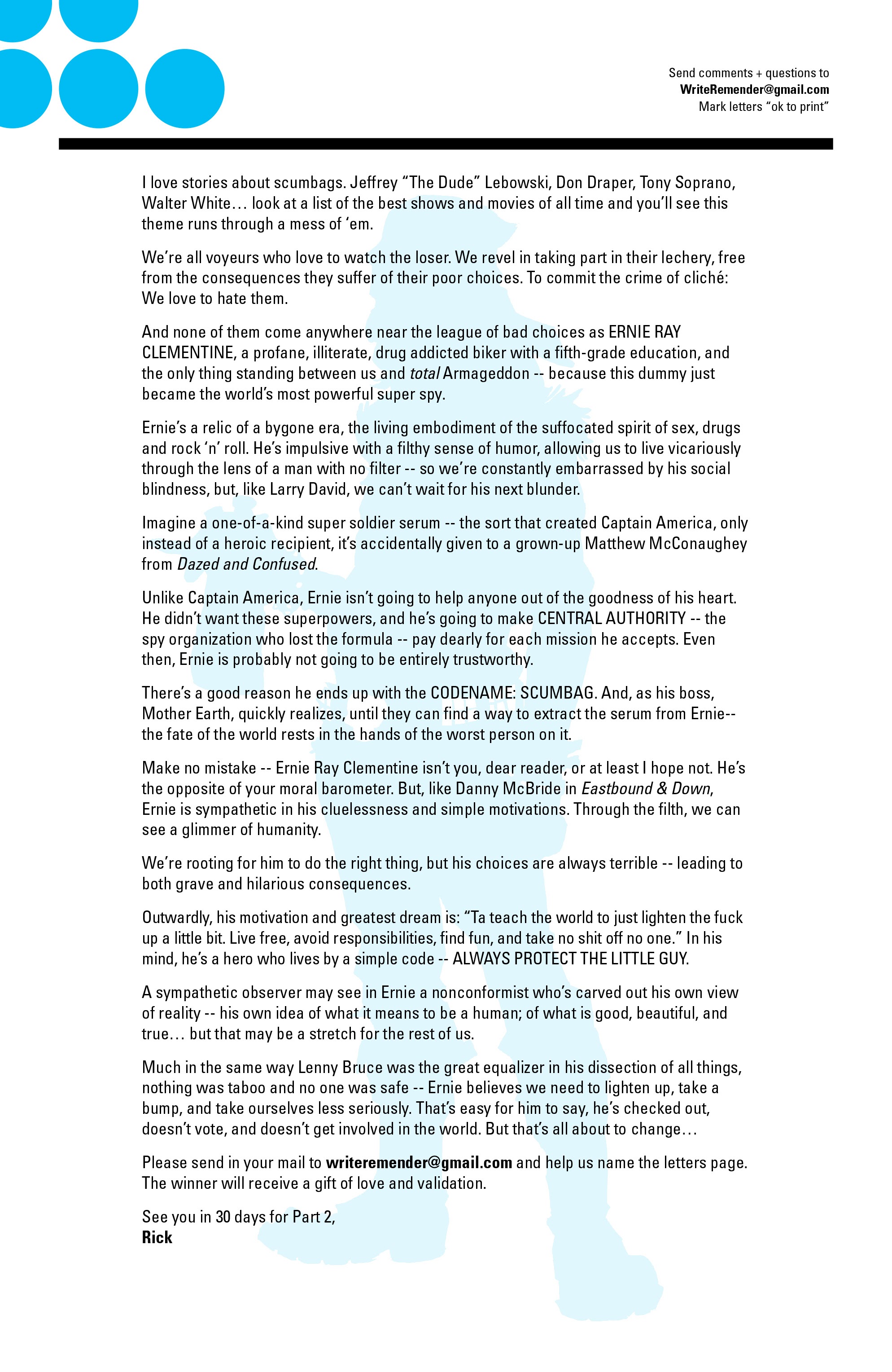 Read online The Scumbag comic -  Issue #1 - 27