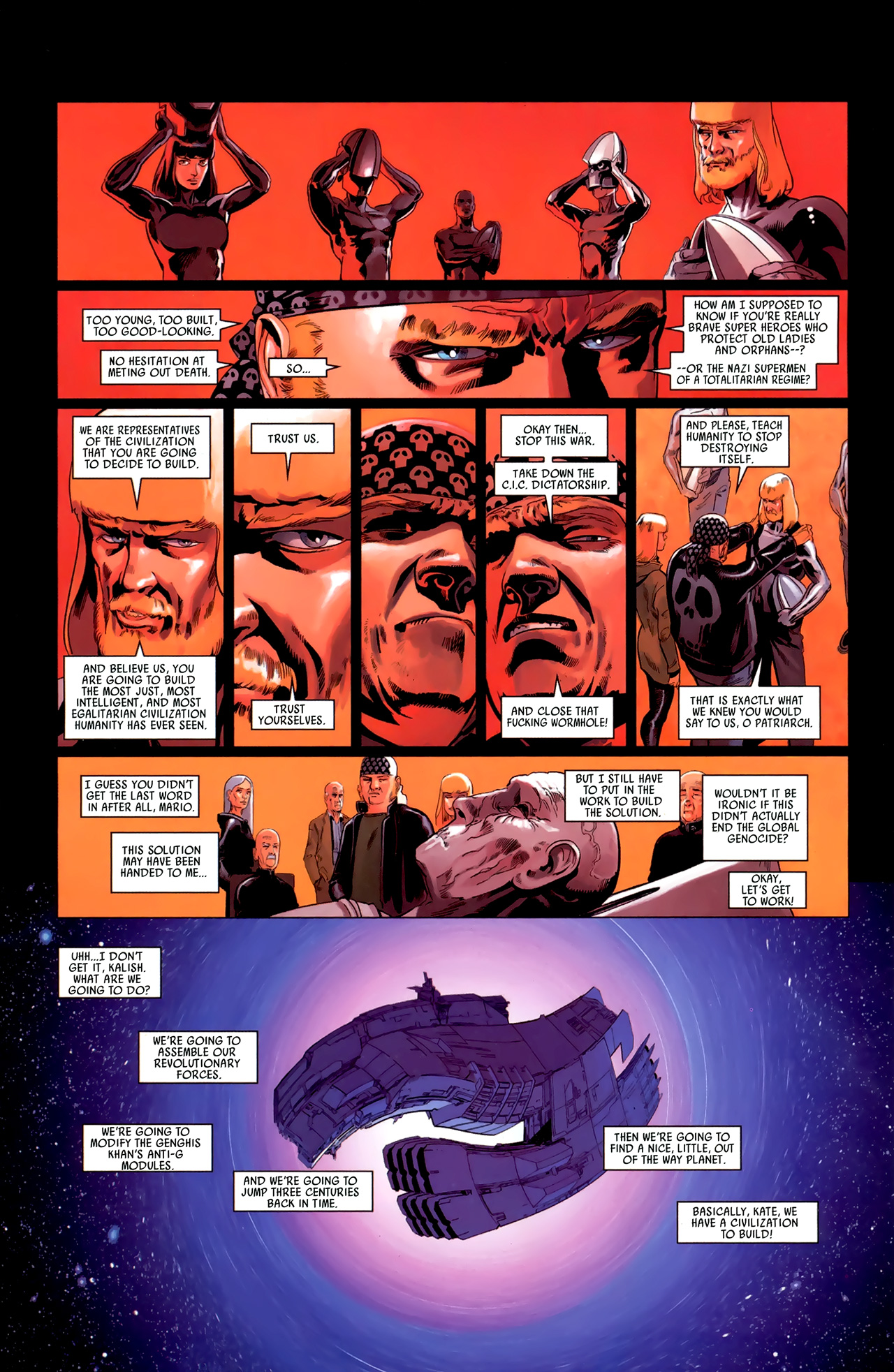 Read online Universal War One: Revelations comic -  Issue #3 - 48