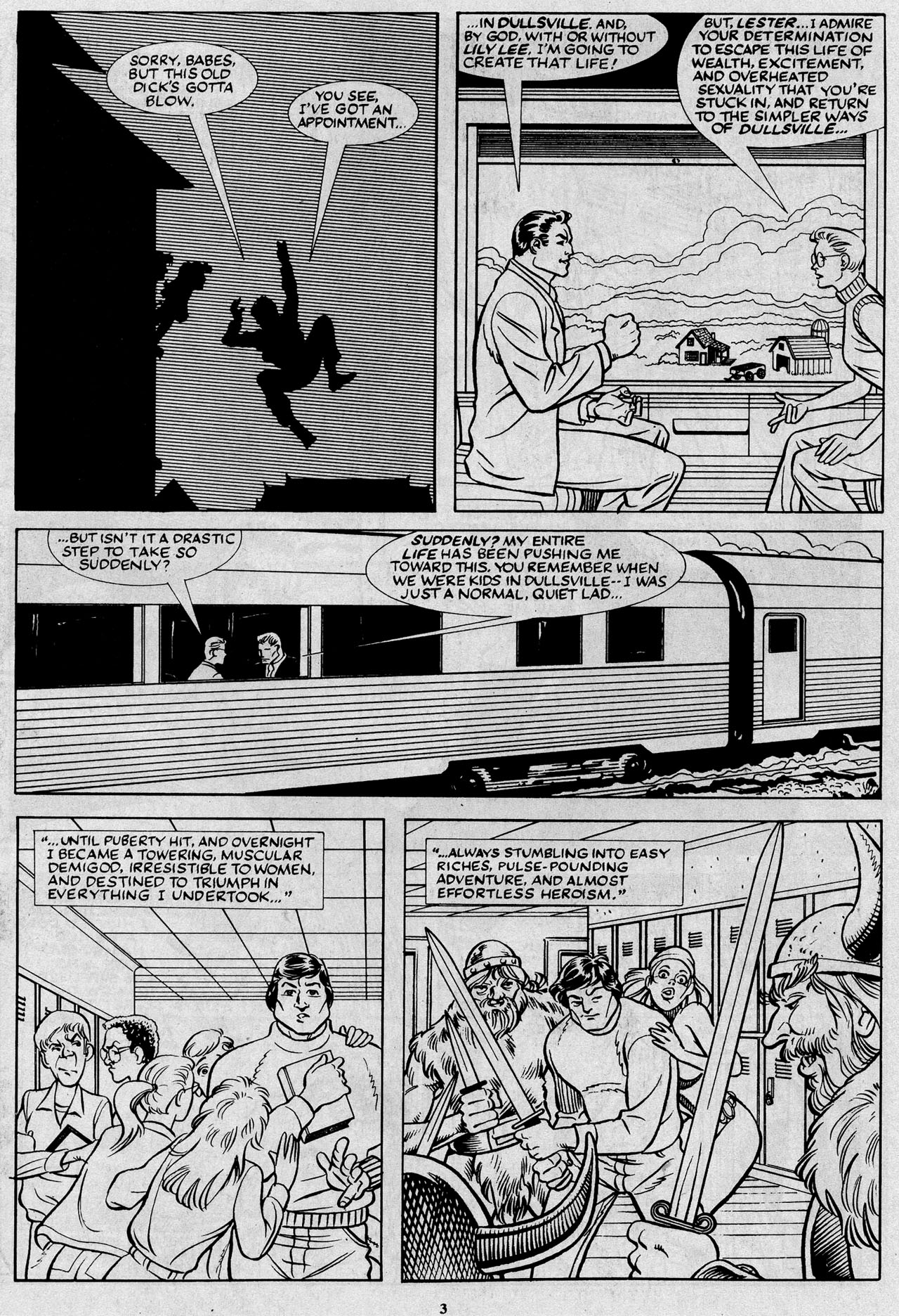 Read online The Trouble With Girls (1989) comic -  Issue #5 - 5