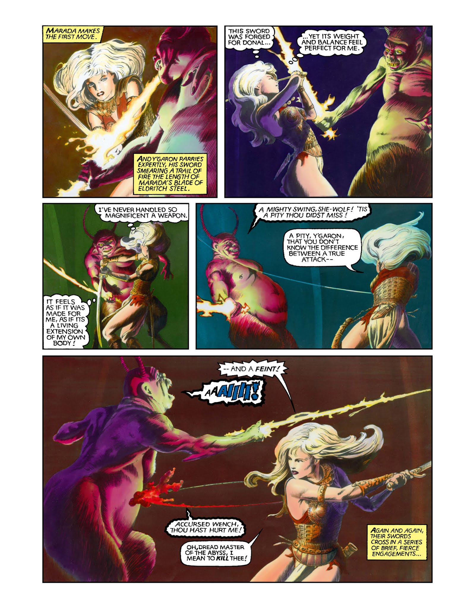 Read online Marada The She-Wolf comic -  Issue # TPB - 48