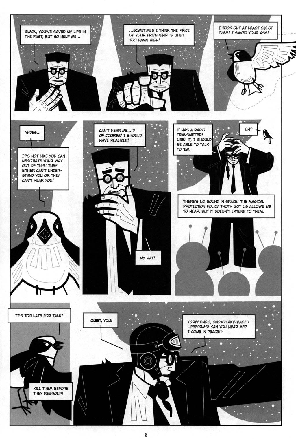 Read online Rex Libris comic -  Issue #4 - 10